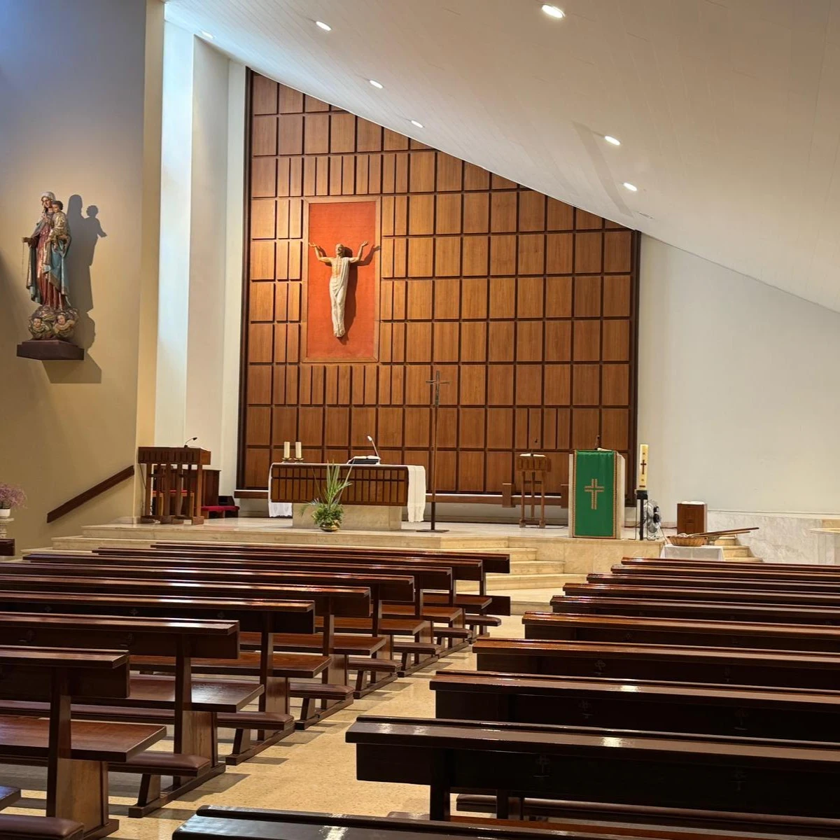 Interior de la Parroquia Nuestra Señora del Rosario